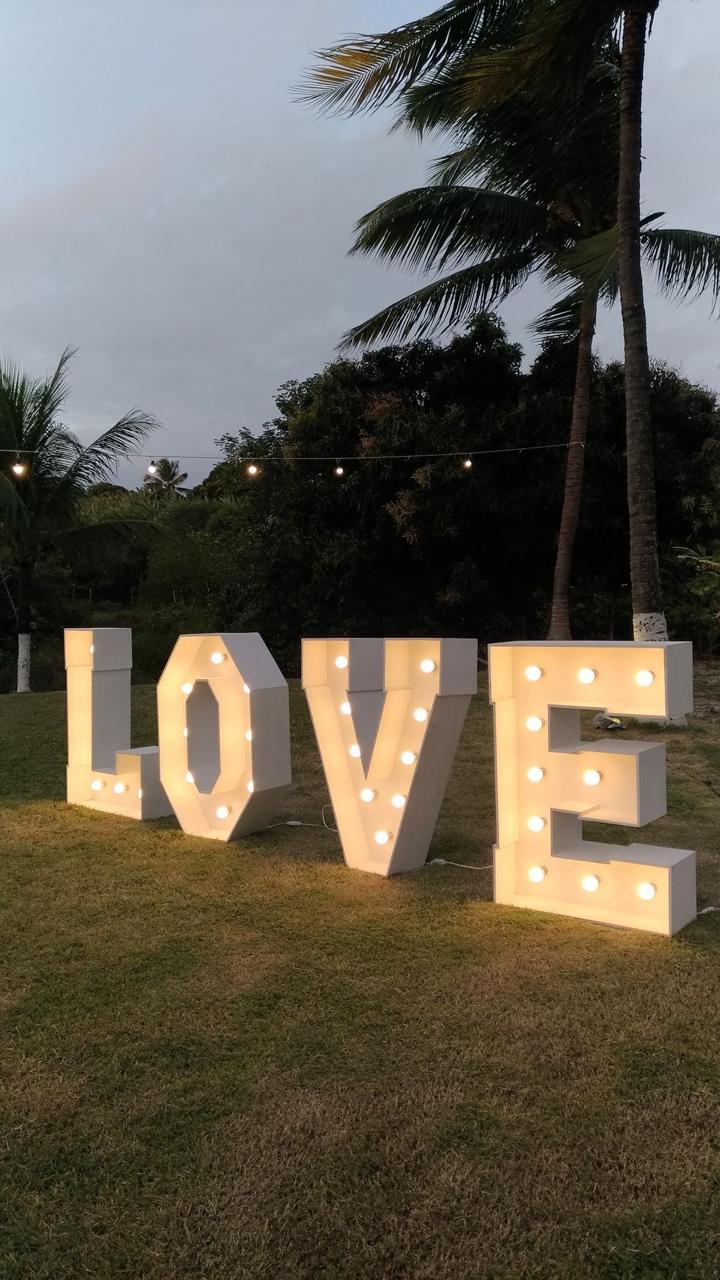 renta de letras gigantes